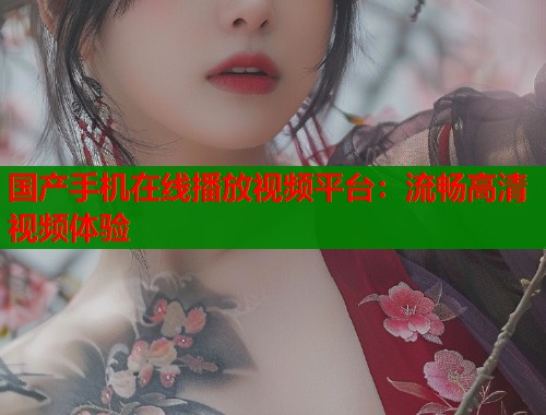 国产手机在线播放视频平台：流畅高清视频体验