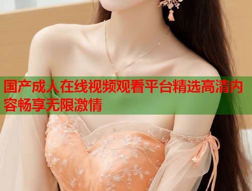 国产成人在线视频观看平台精选高清内容畅享无限激情