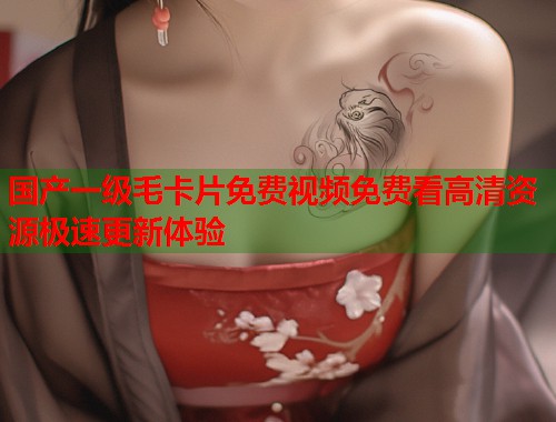 国产一级毛卡片免费视频免费看高清资源极速更新体验